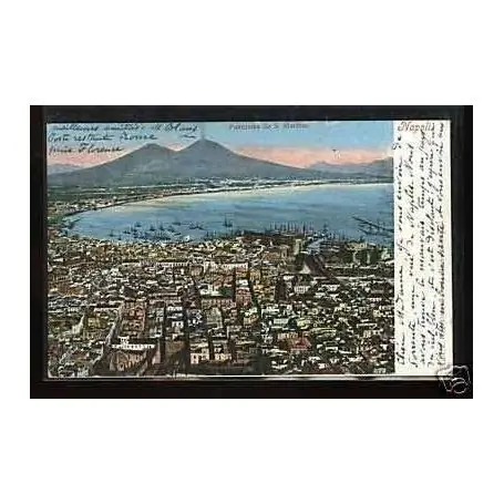 Italie - Napoli - Panorama da S. Martino Commander Maintenant