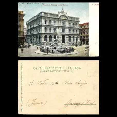 Prix Cassé Italie - Napoli - Piazza e Palazzo della Borsa