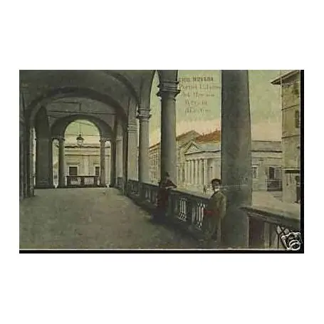 Italie - Novara - Portiei Palazzo del Mercato... Populaire