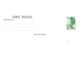 Prix Promo Timbre de collection France - Entier Postal 2318-CP1