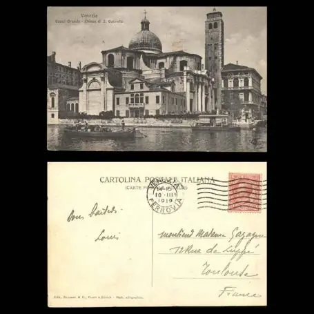 Italie - Venise - Canal grande - Chiesa di S. Geremia Offre Spéciale
