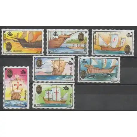 Nouvelle Collection Mongolie - 1992 - No 1948/1954 - Christophe Colomb