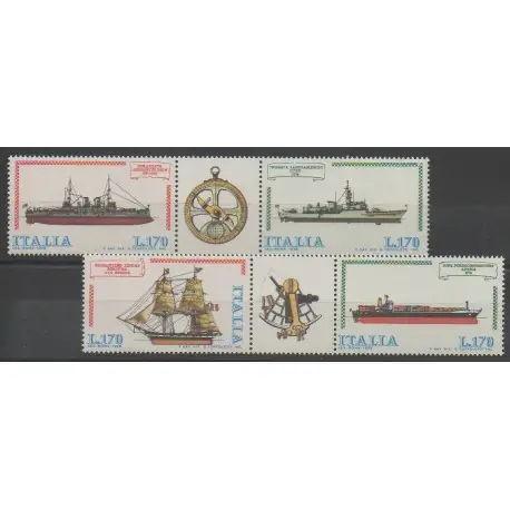 Italie - 1978 - No 1341/1344 - Navigation Populaire