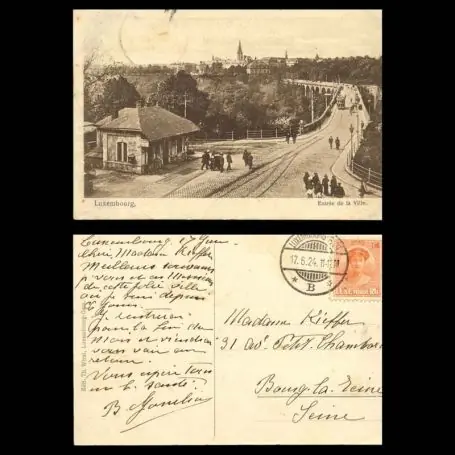 Édition Limitée Luxembourg - Entree de la ville