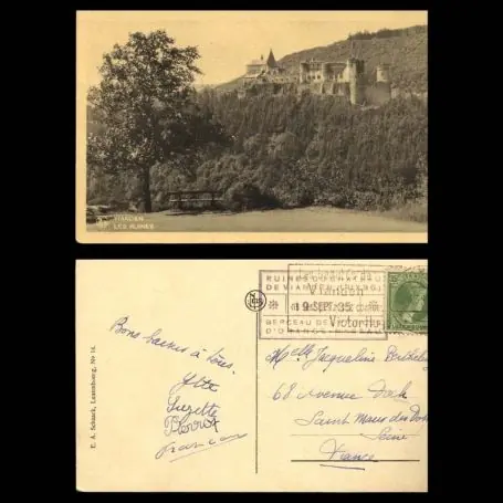 Luxembourg - Vianden - Les ruines Commande En Gros