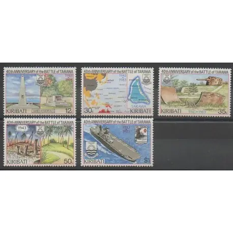 Kiribati - 1983 - No 109/113 - Seconde Guerre Mondiale Promotion