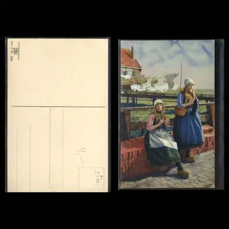 Pays-Bas - Deux jeunes femmes hollandaises Promotion Saisonnière