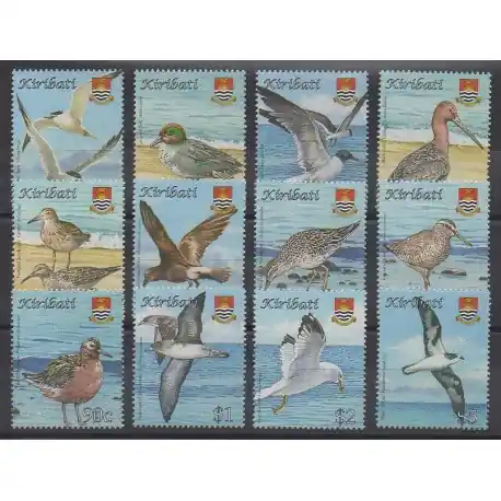 Kiribati - 2008 - No 651/662 - Oiseaux En Vogue