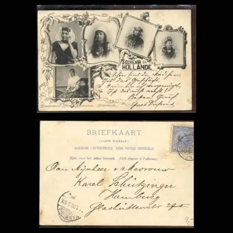 Offre Limitée Pays-Bas - Souvenir de Hollande - Vue de jeunes femmes de Hollande - 1899