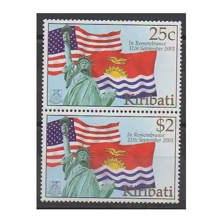 Kiribati - 2002 - No 502/503 - Monuments - Histoire Édition Limitée