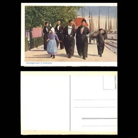 Pays-Bas - Zondagmorgen te Volendam Commander Maintenant