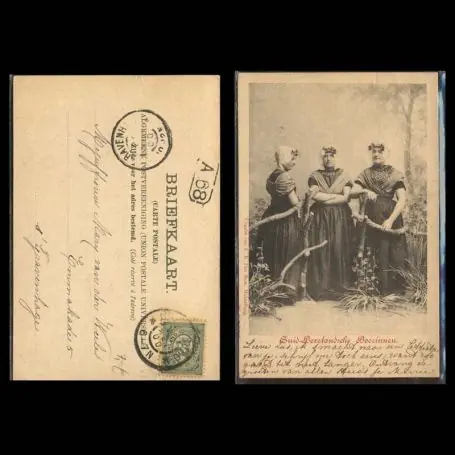 Pays-Bas - Zuid-Bevelandsche Boerinnen - 1900 Achat Immédiat