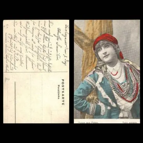 Pologne - Costume - Typen aus Polen - Typy polskie - Couleur Nouvelle Collection