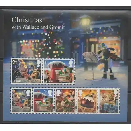 Grande-Bretagne - 2010 - No BF79 - Noël - Dessins Animés - BD Satisfait Ou Remboursé