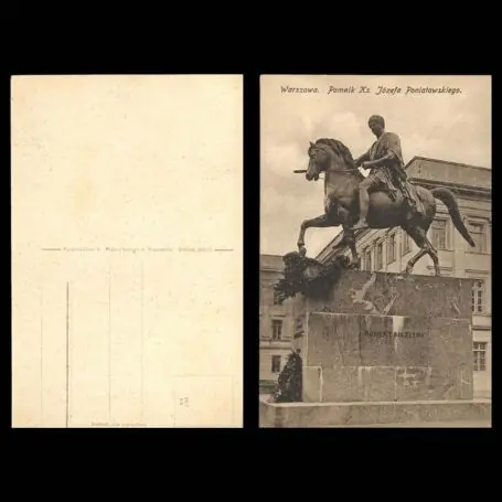 Quantité Limitée Pologne - Warszawa - Pomnik Ks. Jozefa Poniatowskiego