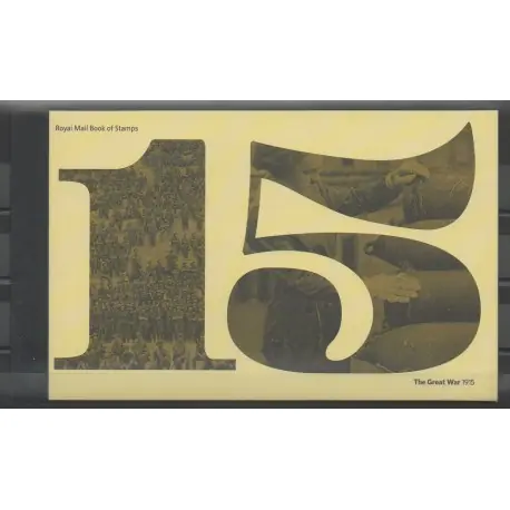 Grande-Bretagne - 2015 - No C4157 - Histoire - Carnet de prestige En Vogue