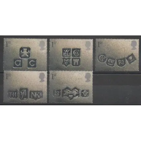 Grande-Bretagne - 2001 - No 2221/2225 Livraison Express