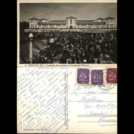 Portugal - Cova da Iria - Capelinha das aparicoes e Hospital dos Enfermos Remise