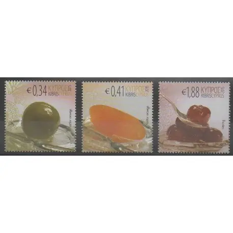 Chypre - 2015 - No 1328/1330 - Gastronomie Acheter Direct