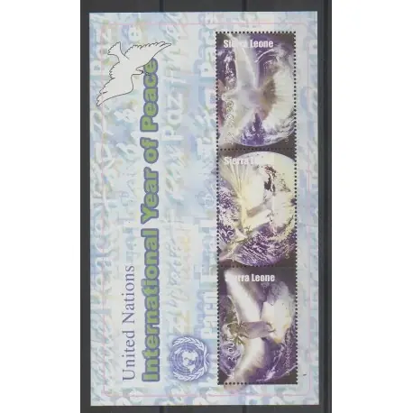 Gros Lot Sierra Leone - 2004 - No 4017T/1017V