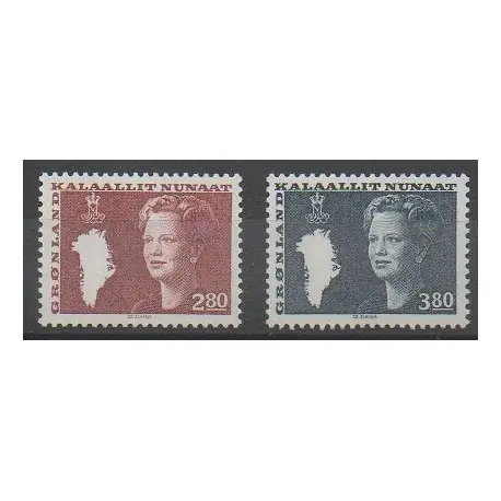 Jusqu’à Épuisement Des Stocks Groenland - 1985 - No 143/144 - Royauté - Principauté