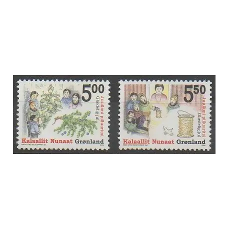 Groenland - 2004 - No 406/407 - Noël Tendance
