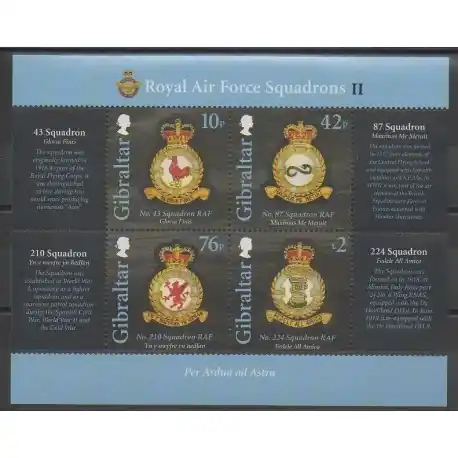 Nouvel Arrivage Gibraltar - 2013 - No BF115 - Aviation