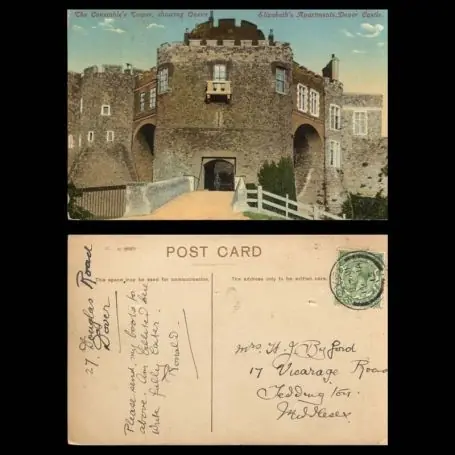 Bon Plan GB - Dover Castle - The constable's Tower showing Queen Elizabeth's apartments