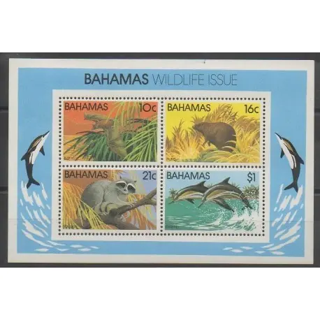 Meilleure Vente Bahamas - 1982 - No BF37 - Espèces menacées - WWF