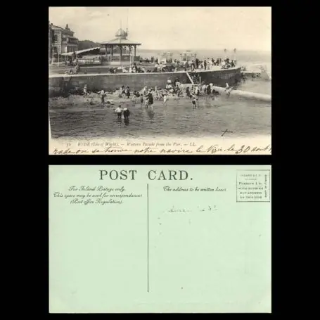 Certifié GB - Isle of Wight - Ryde - Western parade from the Pier