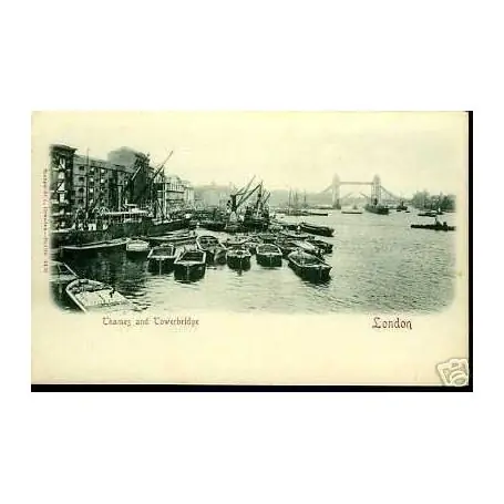 GB - LONDON - THAMES AND TOWERBRIDGE Soldes