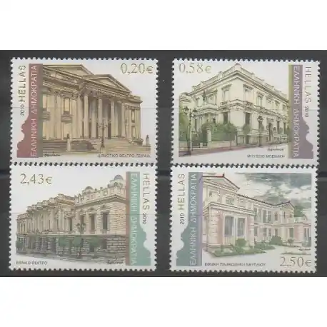 Vente Directe Grèce - 2010 - No 2544/2547 - Monuments