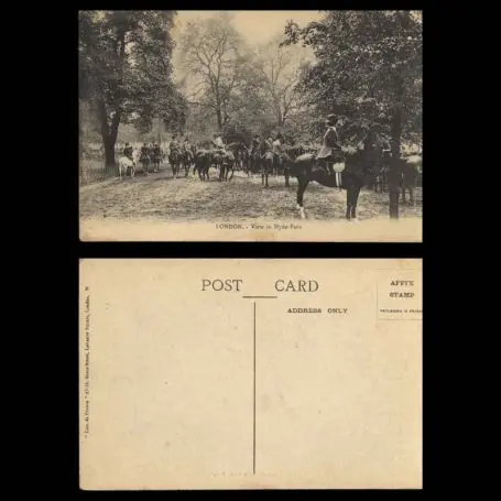 GB - London - View in Hyde-Park - Cavaliers Bon Marché