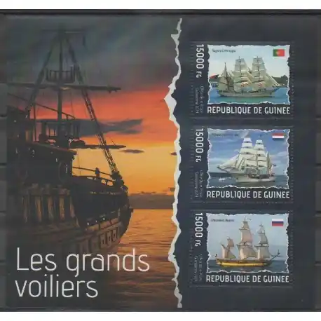 Guinée - 2014 - No 7100/7102 - Navigation Haute Qualité