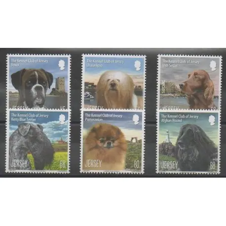Jersey - 2013 - No 1794/1799 - Chiens Dernier Modèle