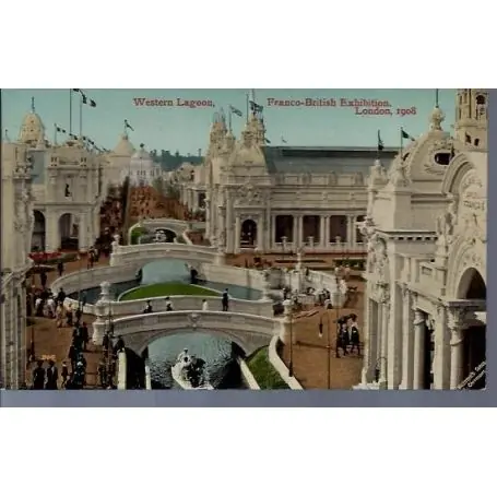 Top Qualité GB - London 1908 - Western Lagoon Franco-British