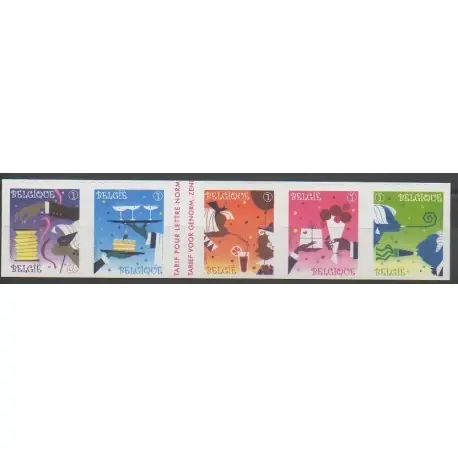 Belgique - 2010 - No 4018/4022 Expédition Rapide