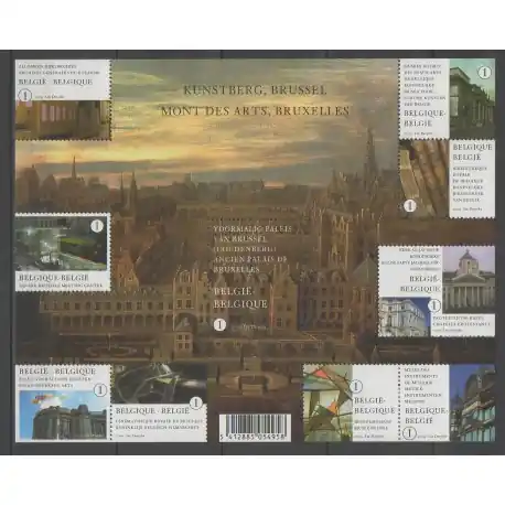 Prix Réduit Belgique - 2009 - No 3921/3930 - Monuments
