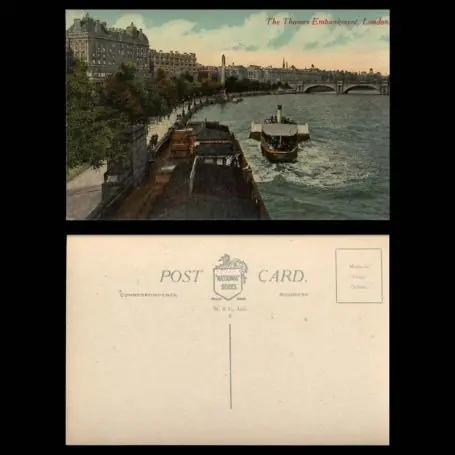 GB - Londres - The Thames Embankment En Vogue