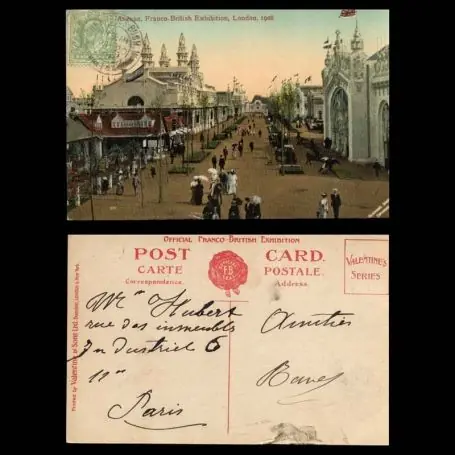 GB - Londres 1908 - Avenue in the Franco-British Exhibition Nouvelle Collection