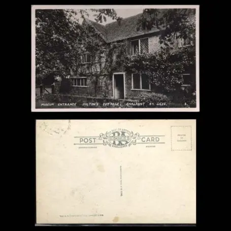 GB - Museum entrance Milton's cottage - Chalfont St Giles Bon Marché