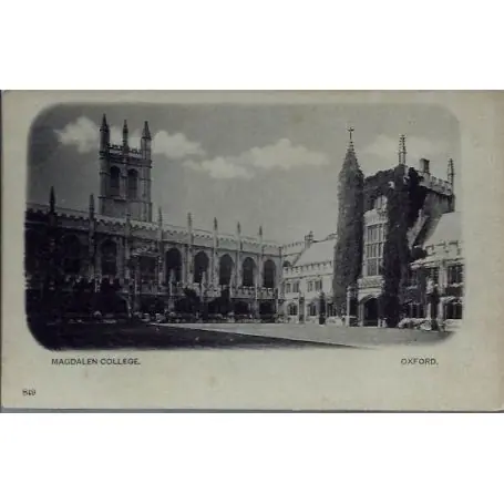 Remise GB - Oxford - Magdalen College