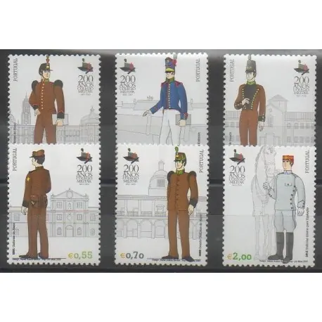 Promotion Saisonnière Portugal - 2003 - No 2613/2618 - Histoire militaire