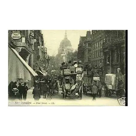 Jusqu’à Épuisement Des Stocks GB London - Fleet Street - Tres animee