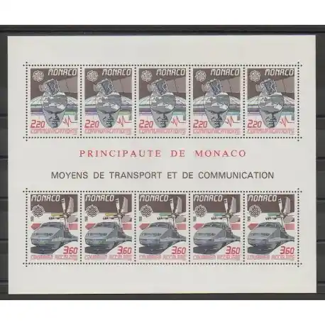 Acheter Direct Monaco - Blocs et feuillets - 1988 - No BF41 - Télécommunications - Service postal - Europa