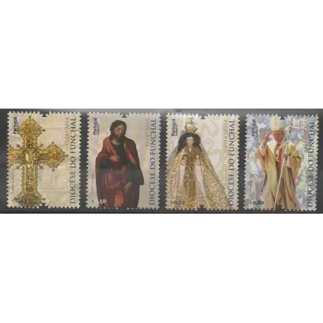 Offre Du Jour Portugal (Madère) - 2014 - No 346/349 - Papauté - Religion