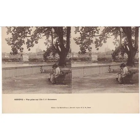 Nouveauté Suisse - Geneve - L'ile J.J. Rousseau