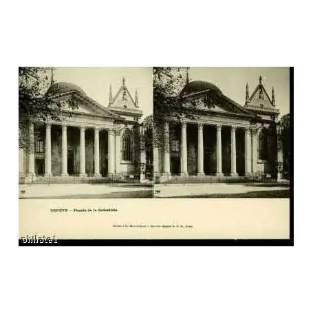 SUISSE - GENEVE - FACADE DE LA CATHEDRALE Solde