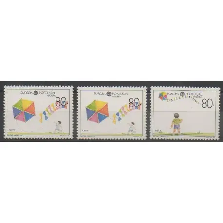 Portugal (Madère) - 1989 - No 131/133 - Enfance - Europa Achetez Aujourd’hui