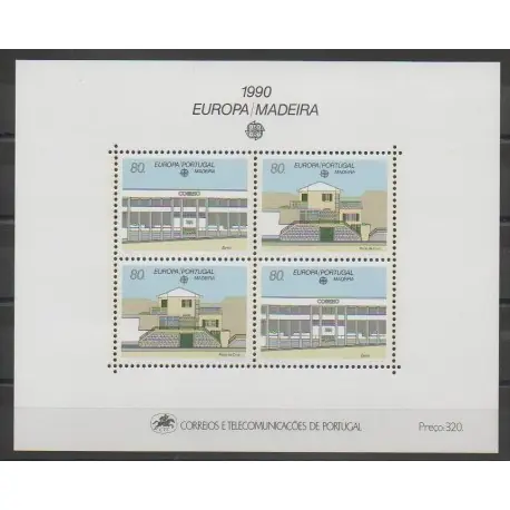 Prix Bas Portugal (Madère) - 1990 - No BF11 - Service postal - Europa